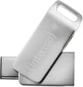 Miniatyrbillede 1 af 4: Intenso cMobile Line 3536491 USB-stick 128 GB USB-A, USB-C® USB 3.2 (Gen 1) Sølv