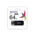 Miniatyrbild 3 av 6: ADATA UV240 USB-minne - 64 GB - USB 2.0 - Cap - Svart