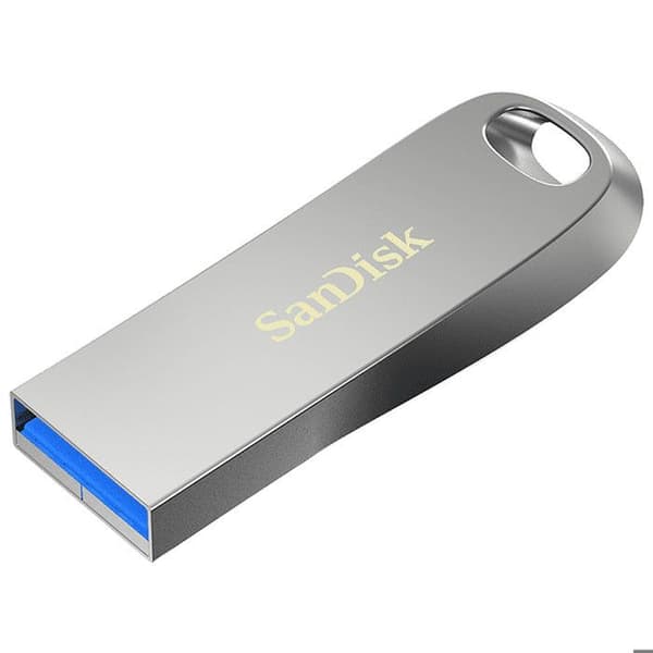 SanDisk Ultra Luxe 512 GB USB-minne - 512 GB lagringskapacitet - USB 3.0-gränssnitt Silver