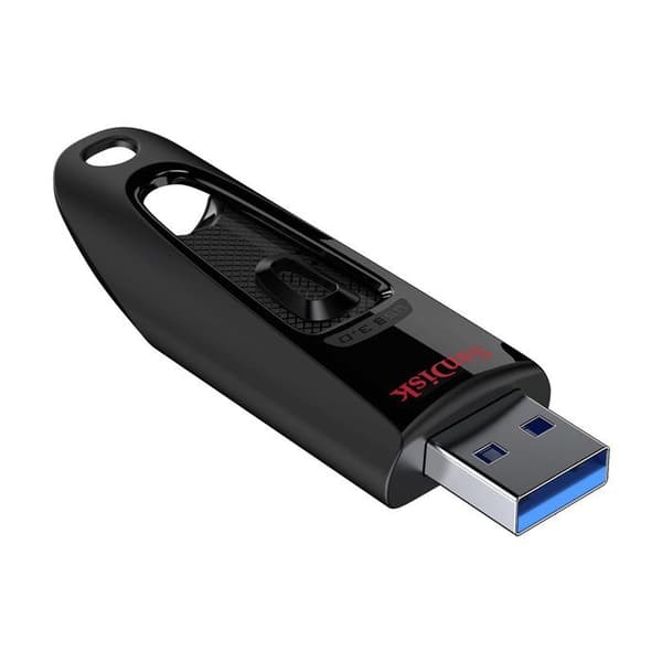 USB-nyckel - SanDisk - Ultra - 512 GB - USB 3.0 - Läshastighet 130 MB/s Svart