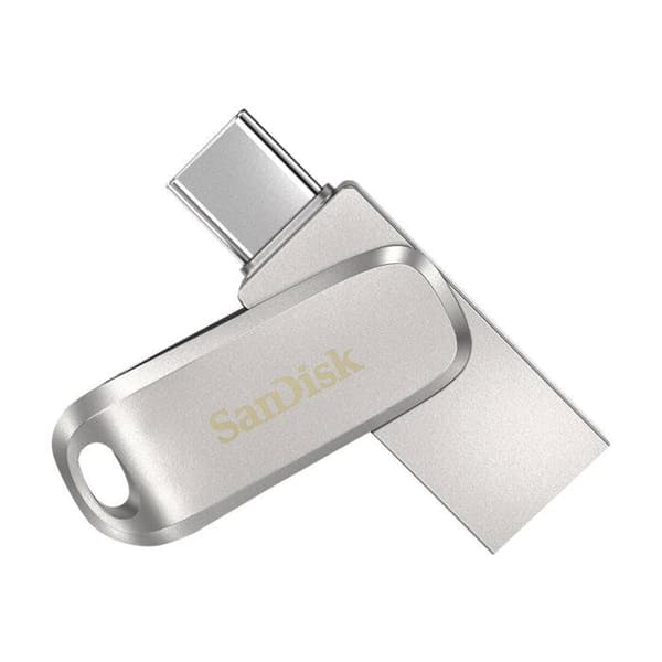 USB-minne - SanDisk - Ultra Dual Drive Luxe - 1TB - 150MB/s - USB 3.1 Gen 1 Rostfritt stål