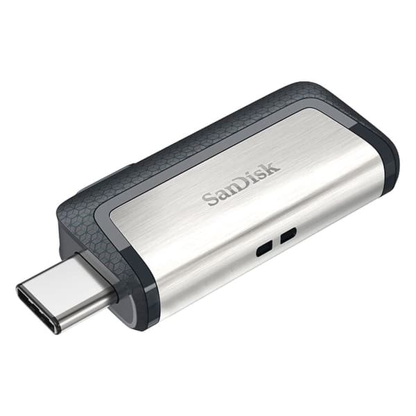 Sandisk Pendrive Dual Usb C 128gb Silver