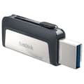 Miniatyrbild 6 av 8: Sandisk Pendrive Dual Usb C 128gb Silver