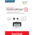 Miniatyrbild 8 av 8: Sandisk Pendrive Dual Usb C 128gb Silver