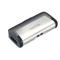 Miniatyrbild 2 av 8: Sandisk Pendrive Dual Usb C 128gb Silver