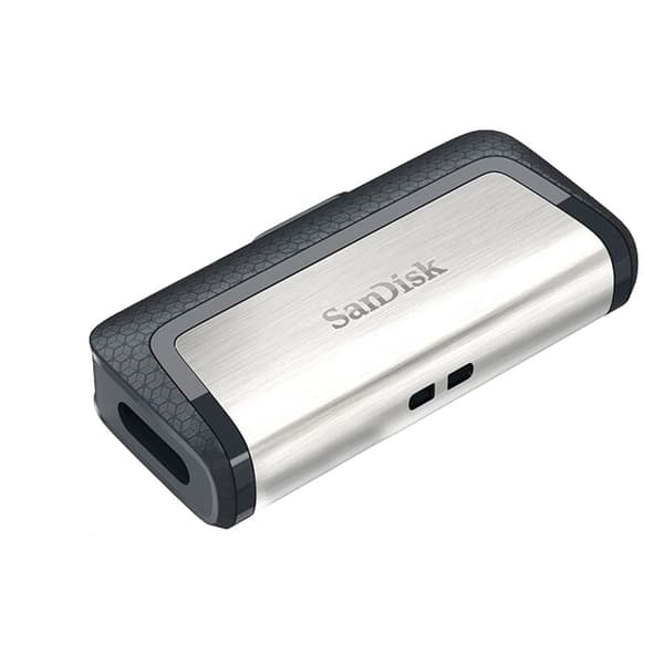 Sandisk Pendrive Dual Usb C 128gb Silver