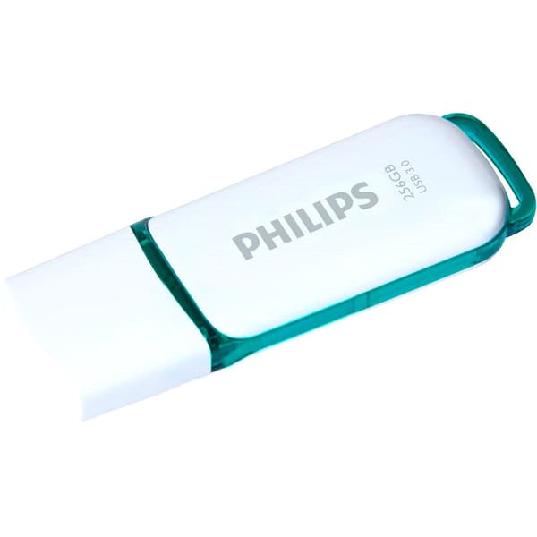 Philips Pendrive Usb 3.0 256gb Snow Hvid,Blå Turkis, Hvid