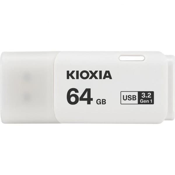 KIOXIA 64GB U301 USB 3.2-nyckel - Vit Vit