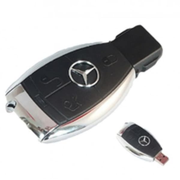 Tech One Tech USB-minne TEC5002-32 32 GB Svart, Krom