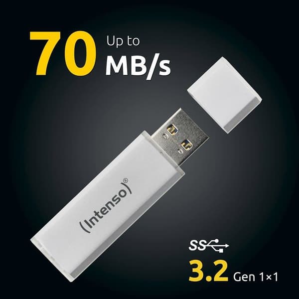 USB-nyckel - INTENSO - Ultra Line 3531492 - 256 GB - Grå - USB 3.0