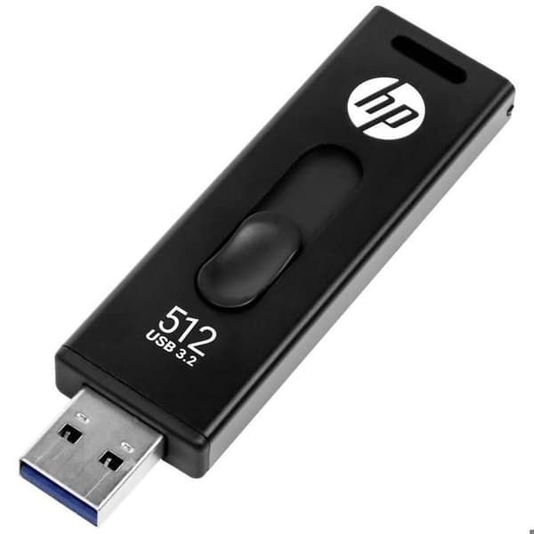 HP X911W USB-minne 512 GB Svart Svart