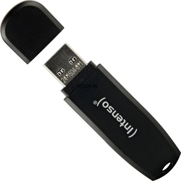 USB-nyckel - INTENSO - Speed Line 3.2 - 64GB - Svart