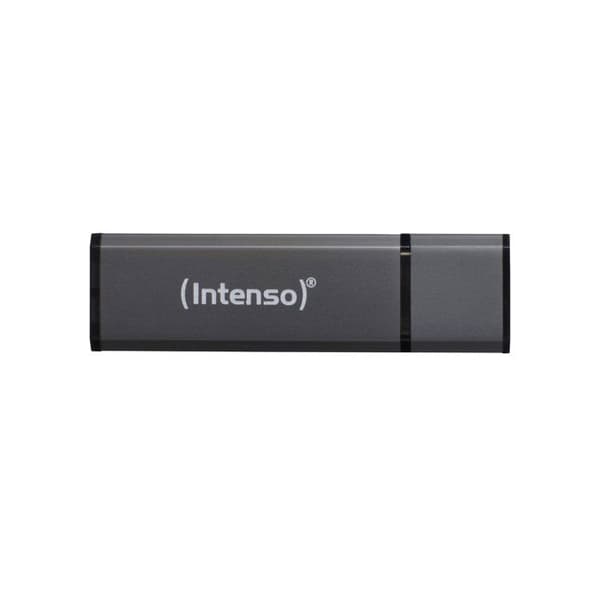 USB-nyckel - INTENSO - Alu Line - 128 GB - USB 2.0 - Antracit