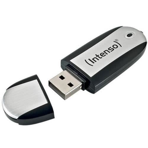USB-nyckel - INTENSO - 16 GB - USB 2.0 - Läshastighet 28 MB/s - LINUX/Mac/Windows-kompatibel