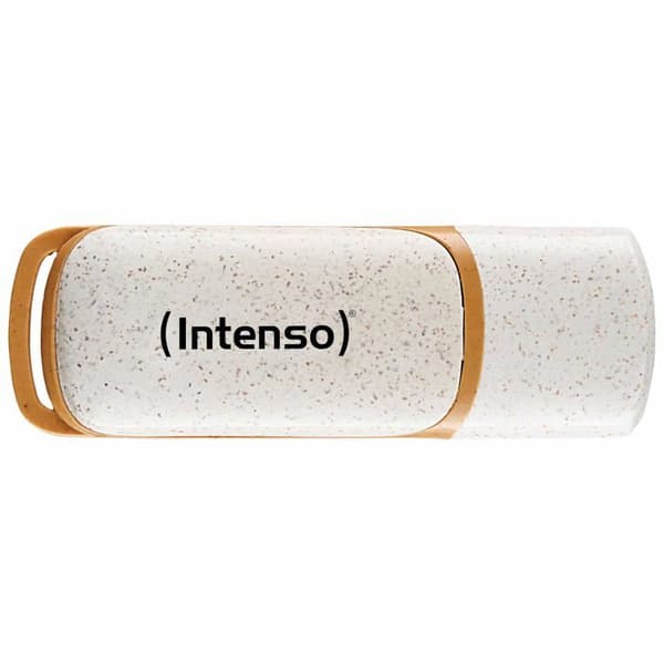 USB-nyckel - INTENSO - Green Line - 128 GB - USB 3.2 (1:a generationen) Beige, Brun