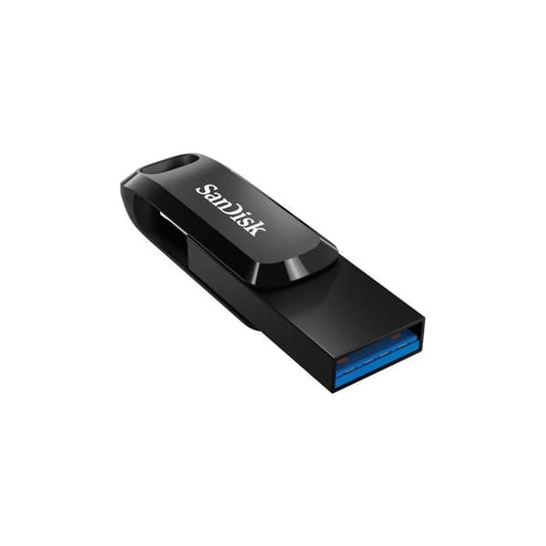 SANDISK Ultra Dual Drive Go USB-minne - 64 GB - USB 3.1 Gen 1 / USB-C Svart