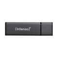 Miniatyrbild 1 av 2: USB-minne 16GB Intenso Alu Line Antracit