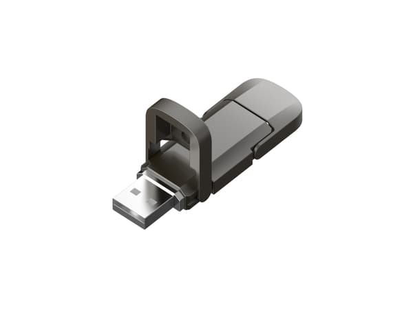 Dahua Technology USB-S809-32-128GB, 128 GB, USB Type-A / USB Type-C, 3.2 Gen 2 (3.1 Gen 2), 520 MB/s, Erme, Grå