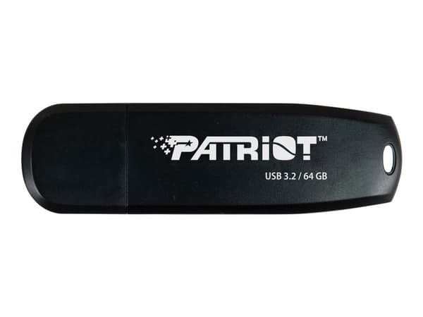 Patriot Xporter Core - USB-flashstasjon - 64 GB - USB 3.2 Gen 1 Sort