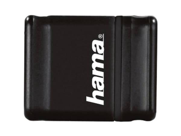 Hama Smartly USB 2.0 16GB black, 16 GB, USB Type-A, 2.0, Svart