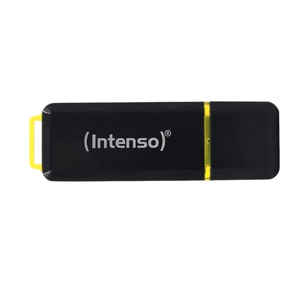 MEMORY DRIVE FLASH USB3.1 64GB/3537490 INTENSO Sort, Gult