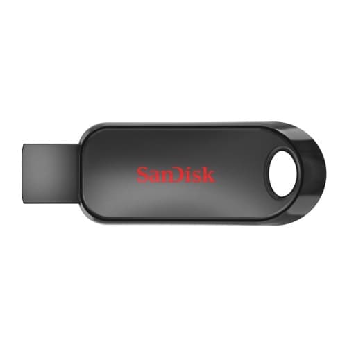 SanDisk Cruzer Snap 128GB Black Sort