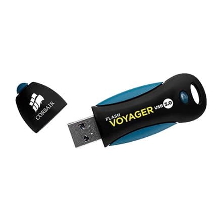 CORSAIR USB-Stick Voyager - USB 3.2 Gen 1 (3.1 Gen 1) - 32 GB - Blue