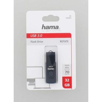 Hama "Rotate" USB Flash Drive, 32GB, HAMA-182463 Blå