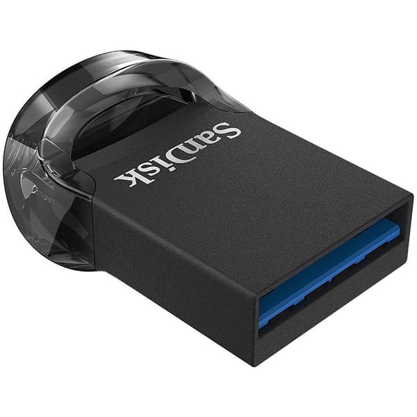MEMORIE USB 3.1 SANDISK 16 GB, profil mic, carcasa plastic, negru, "SDCZ430-016G-G46" (timbru verde 0.03 lei) Svart