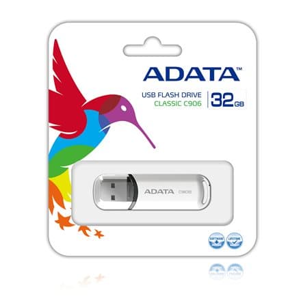 ADATA 32GB C906 USB flash drive USB Type-A 2.0 White