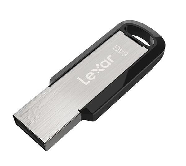 Lexar | Flash Drive | JumpDrive M400 | 64 GB | USB 3.0 | Black/Grey Hopea
