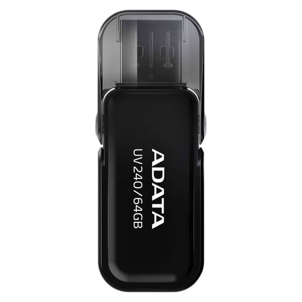 ADATA UV240 USB flash drive 64 GB USB Type-A 2.0 Black Sort