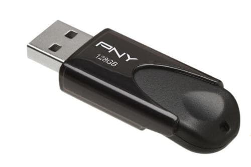 Attache 4 2.0 128GB FD128ATT4-EF Sort