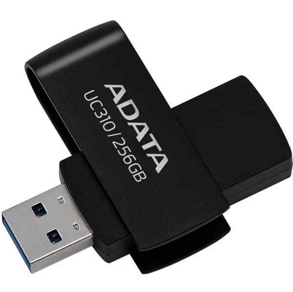 ADATA | USB Flash Drive | UC310 | 256 GB | USB 3.2 Gen1 | Black