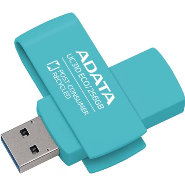 ADATA | USB Flash Drive | UC310 ECO | 256 GB | USB 3.2 Gen1 | Green Grønn
