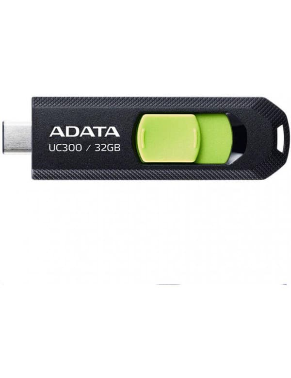 MEMORY DRIVE FLASH USB-C 32GB/ACHO-UC300-32G-RNB/BU ADATA Blå