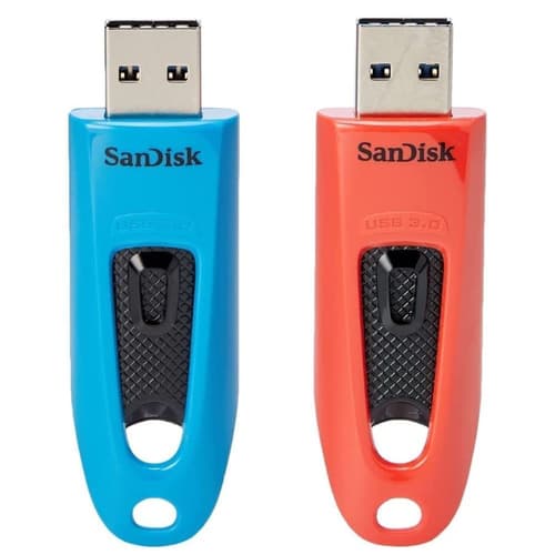 ULTRA 64GB USB 3.0 FLASH DRIVE Blå, Rød