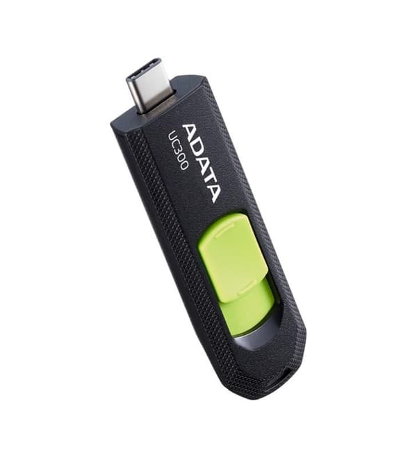 MEMORY DRIVE FLASH USB-C 128GB/ACHO-UC300-128G-RNB/BU ADATA Blå