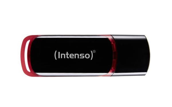 MEMORY DRIVE FLASH USB2 8GB/3511460 INTENSO Svart, Röd