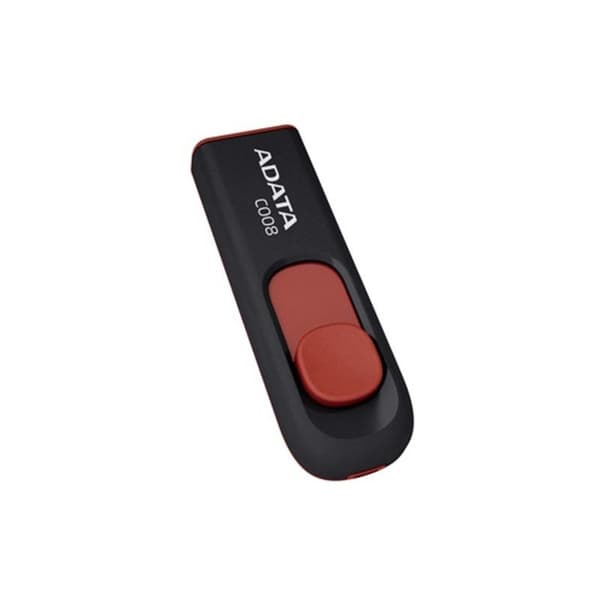 64GB USB C008 ADATA musta, Punainen
