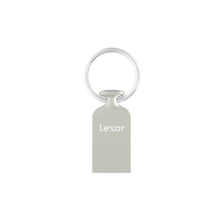 Lexar | USB Flash Drive | JumpDrive M22 | 64 GB | USB 2.0 | Silver Rustfritt stål