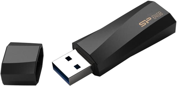 Silicon Power flash drive 64GB Blaze B07 USB 3.2, black