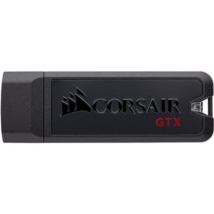 CORSAIR USB flash drive Flash Voyager GTX - USB 3.1 - 256 GB - black Svart