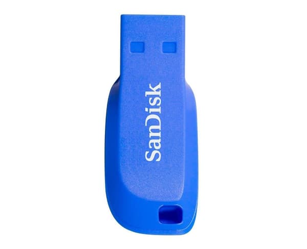 MEMORY DRIVE FLASH USB2 64GB/SDCZ50C-064G-B35BE SANDISK Blå