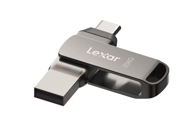 MEMORY DRIVE FLASH USB3.1 256G/D400 LJDD400256G-BNQNG LEXAR Grå