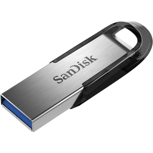 SanDisk ULTRA FLAIR USB-minne 128 GB USB Type-A 3.2 Gen 1 (3.1 Gen 1) Svart, Silver Svart, Silver