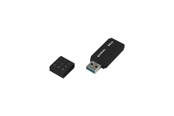 Goodram UME3 USB-minne 64 GB USB Type-A 3.0 (3.1 Gen 1) Svart