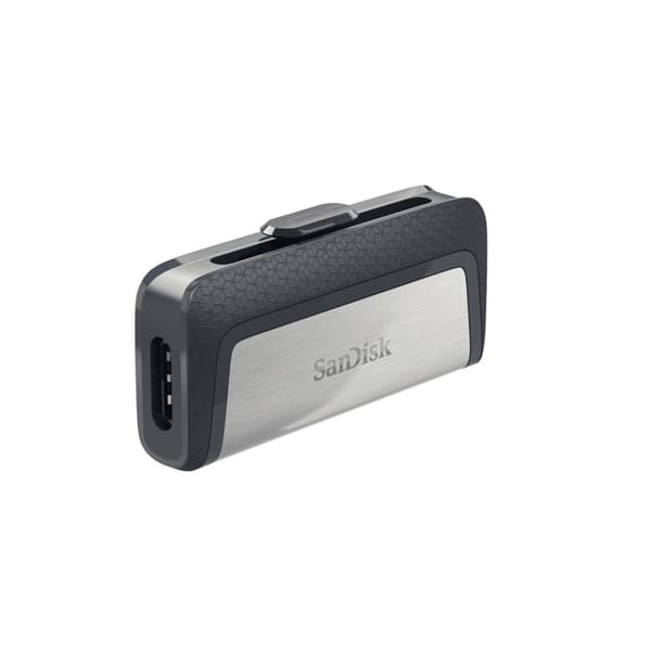 SanDisk Ultra Dual Drive 256 GB USB-minne USB Type-A / USB Type-C 3.2 Gen 1 (3.1 Gen 1) Grå,