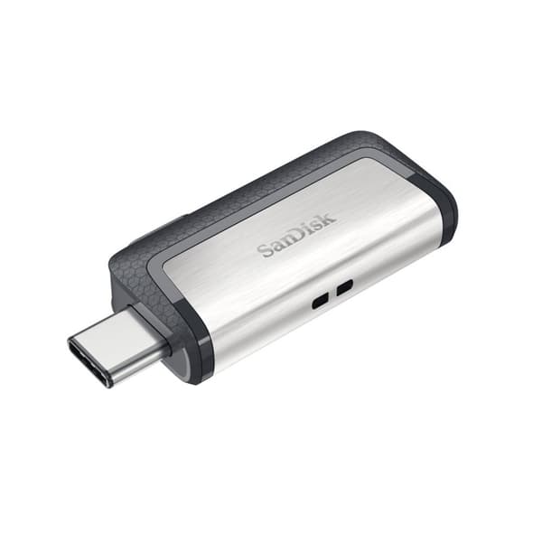 SanDisk Ultra Dual Drive 256 GB USB-minne USB Type-A / USB Type-C 3.2 Gen 1 (3.1 Gen 1) Grå,