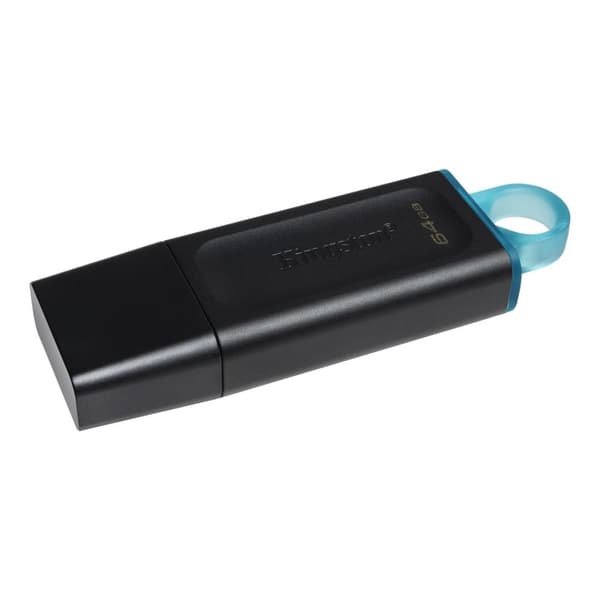 Kingston Technology DataTraveler Exodia USB-muistitikku 64 Gt USB Type-A 3.2 Gen 1 (3.1 Gen 1) Blac